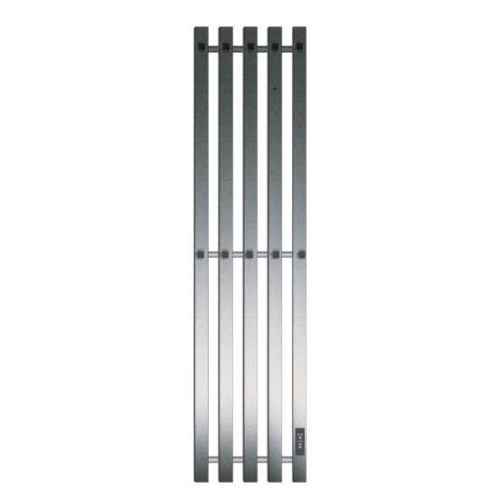Электрический полотенцесушитель Primoclima Sol Q E Graphite 120*24 5