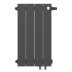 Биметаллический радиатор отопления Royal Thermo PianoForte 500 VDR80 4 секции Noir Sable