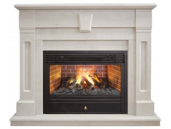 Каминокомплект RealFlame Kellie 25,5/26 WT с очагом 3D Novara