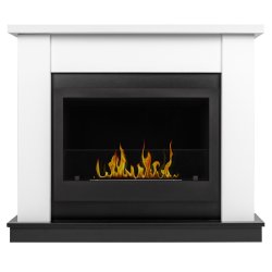 Биокамин Firelight BFP/P-1015 XS+Canto Long белый черный