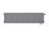 Биметаллический радиатор отопления Royal Thermo PianoForte 200 14 секций Silver Satin VDR